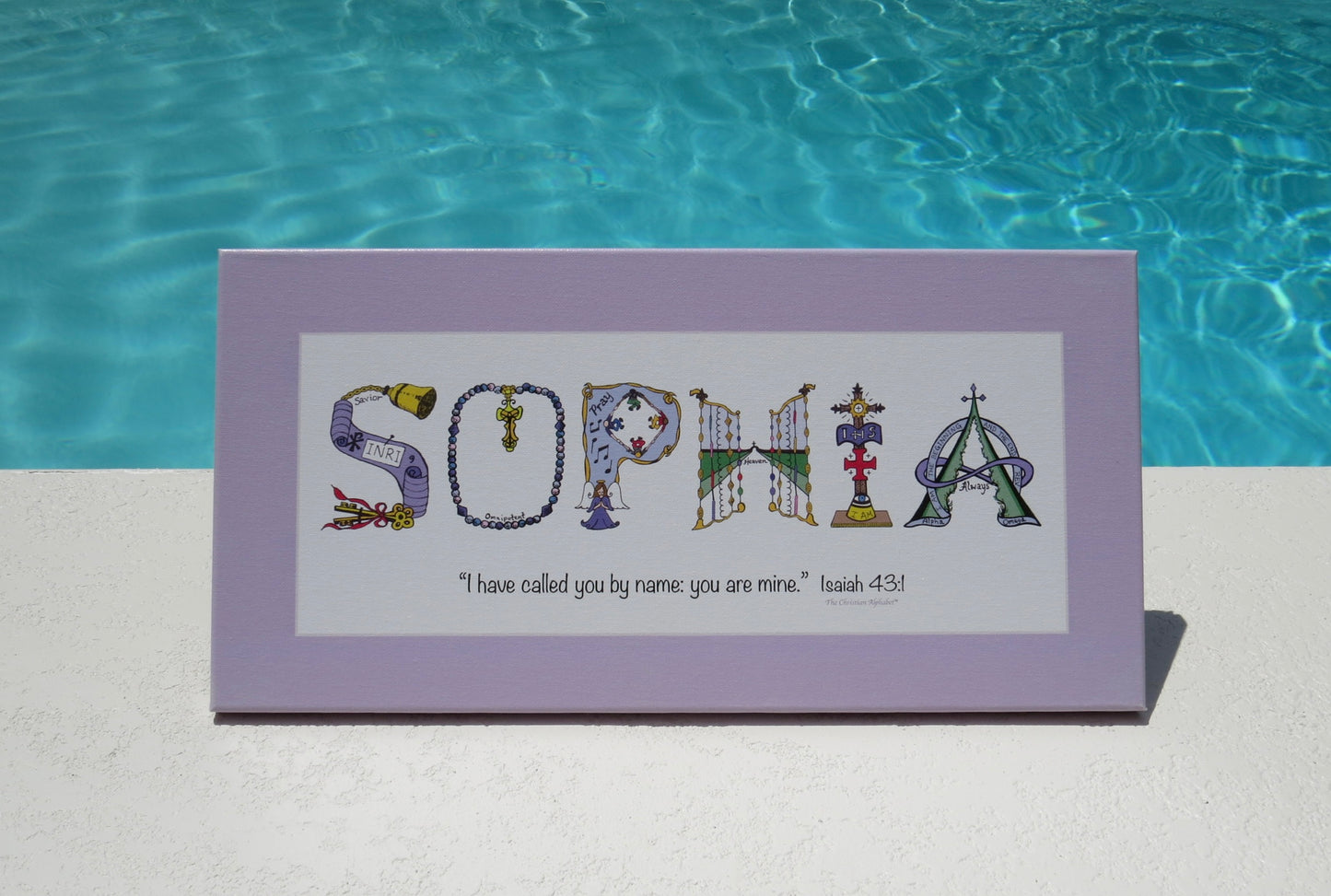 Personalized Name Art - Canvas Print