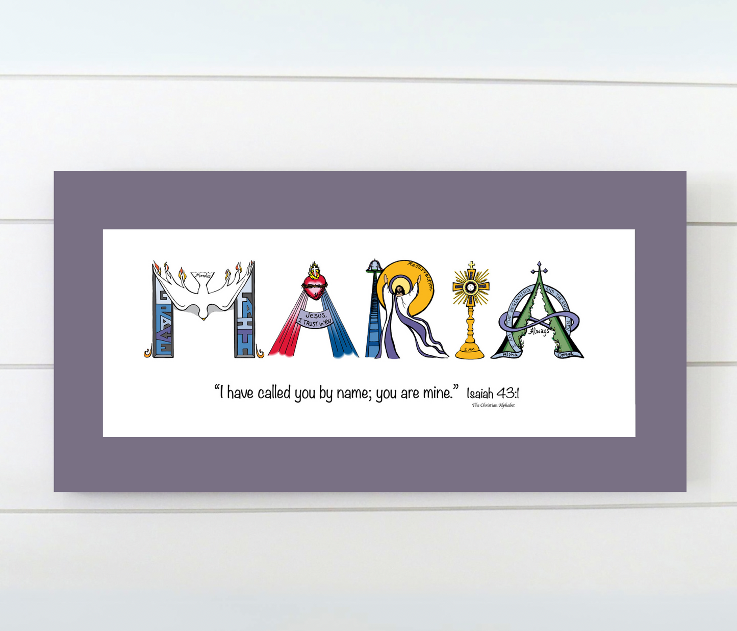 Personalized Name Art - Canvas Print