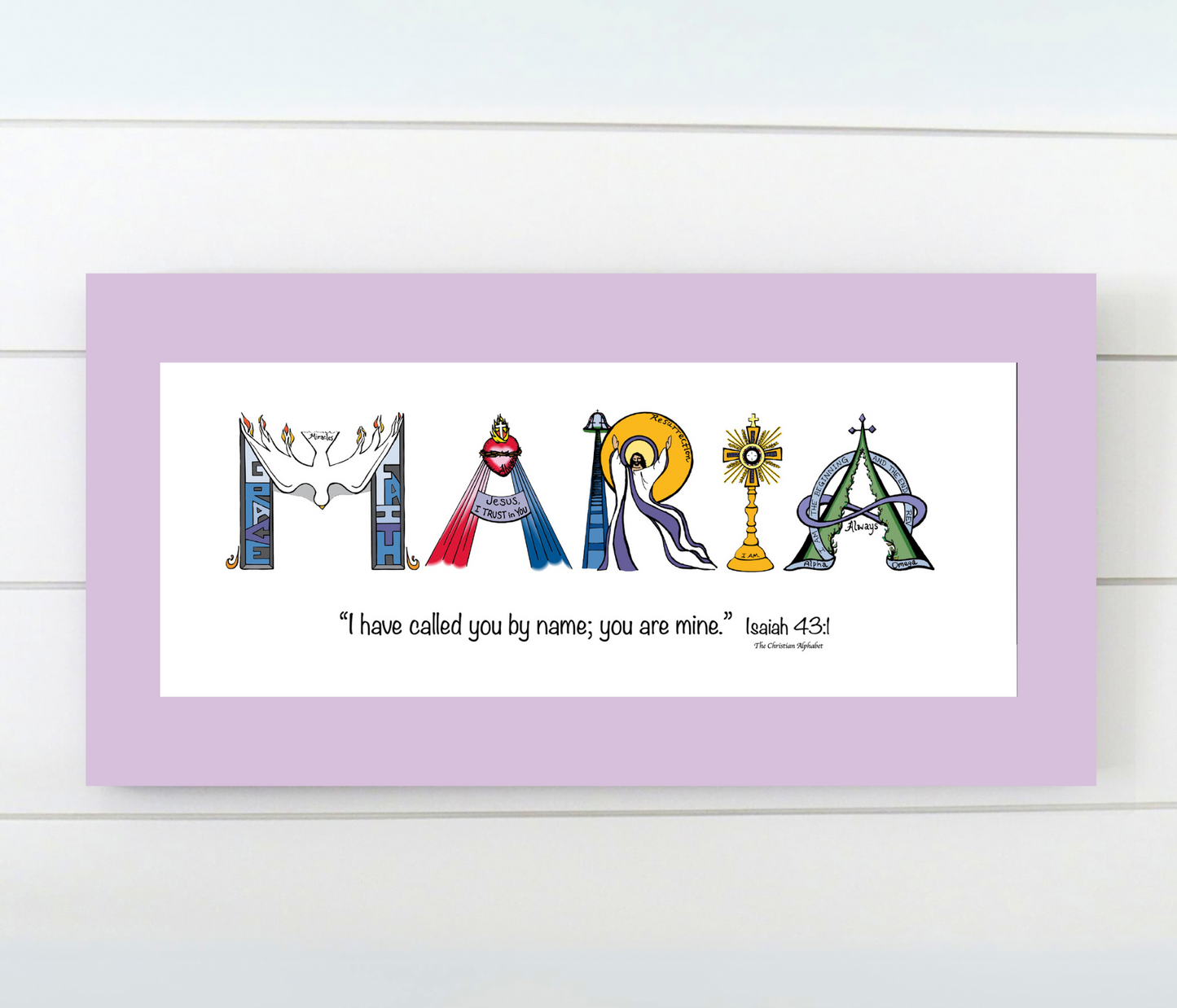 Personalized Name Art - Canvas Print